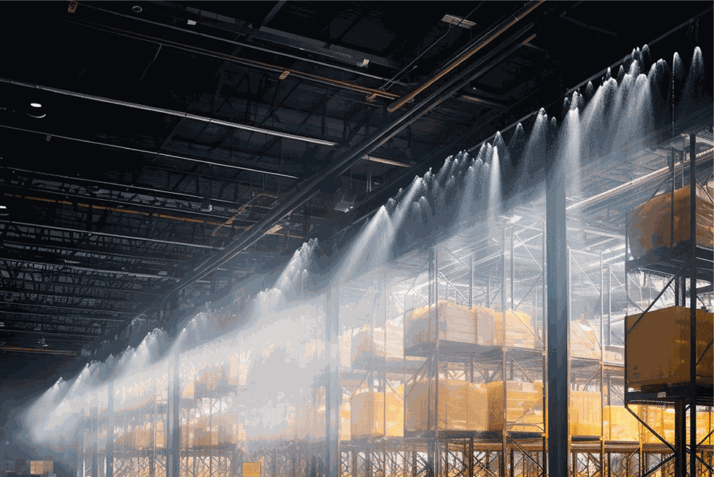 Kuru Tip Sprinkler Söndürme Sistemi